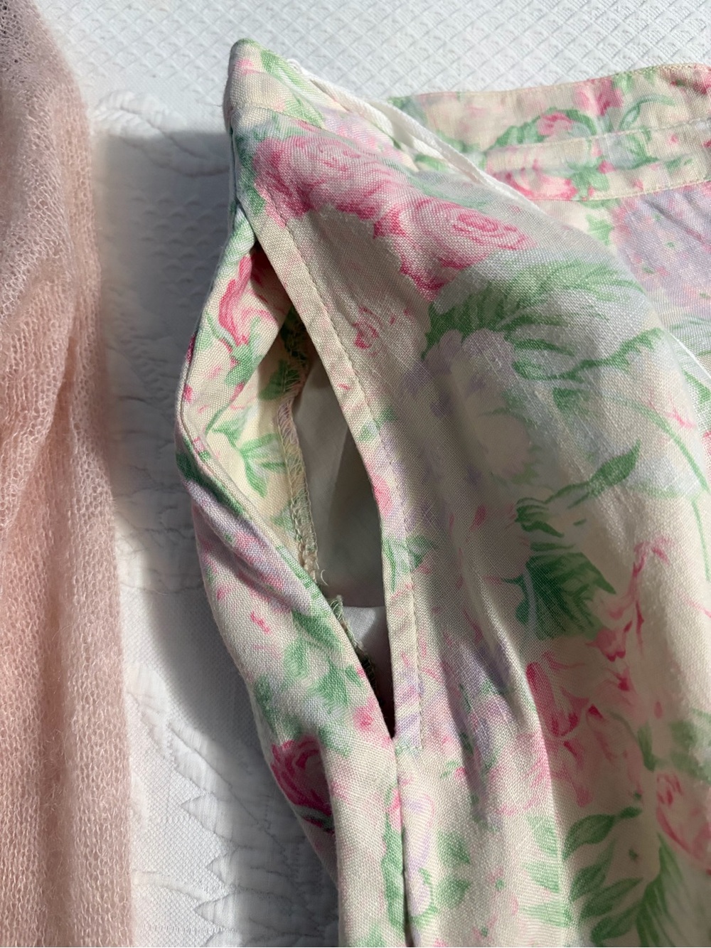 Ralph Lauren floral linen skirt and top, up for grabs! - Picture 13 of 15